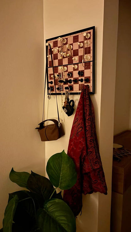 Chessboard Wall Hanger & Wall organizer - Things of Art