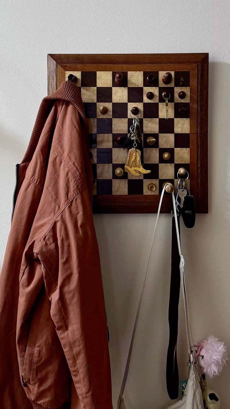 Chessboard Wall Hanger & Wall organizer - Things of Art