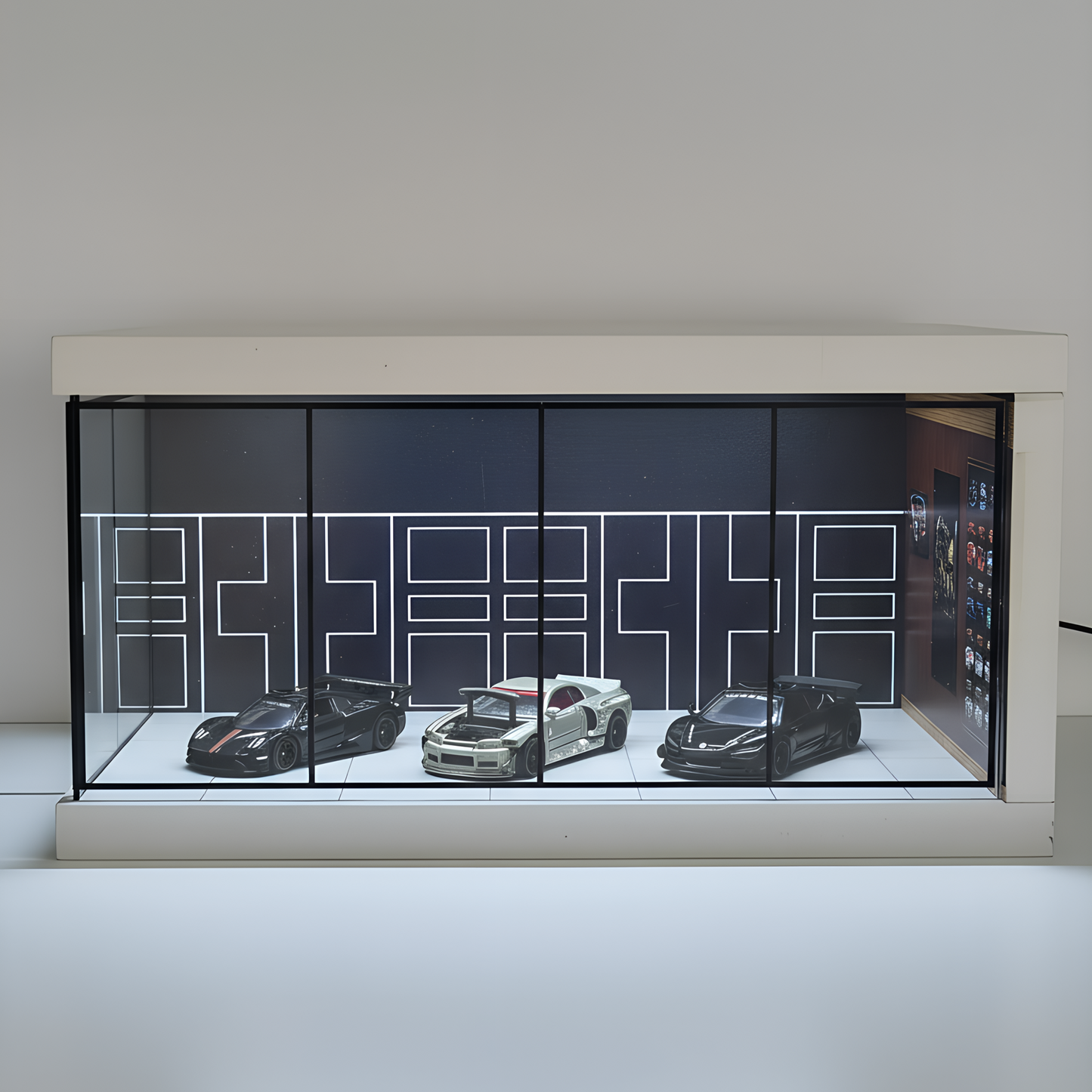 Luxury Miniature Car Showroom
