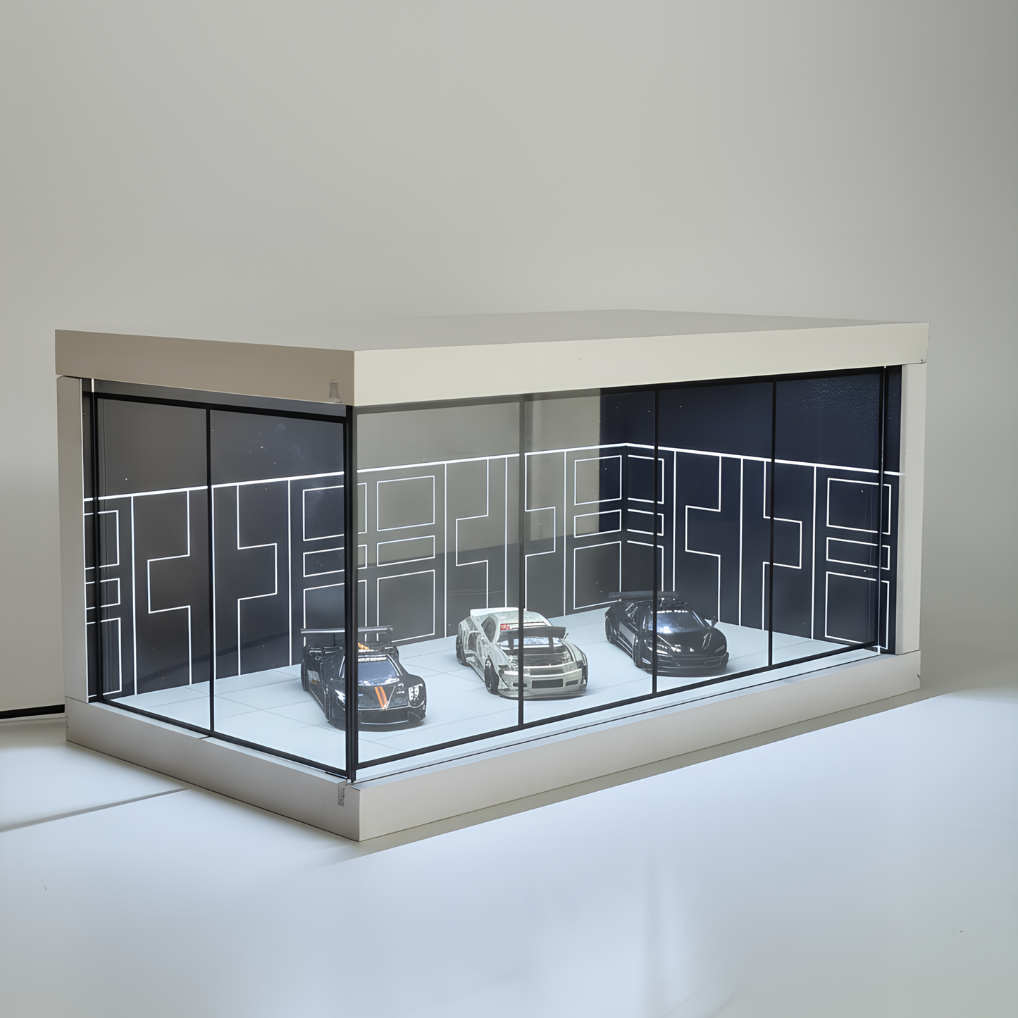 Luxury Miniature Car Showroom