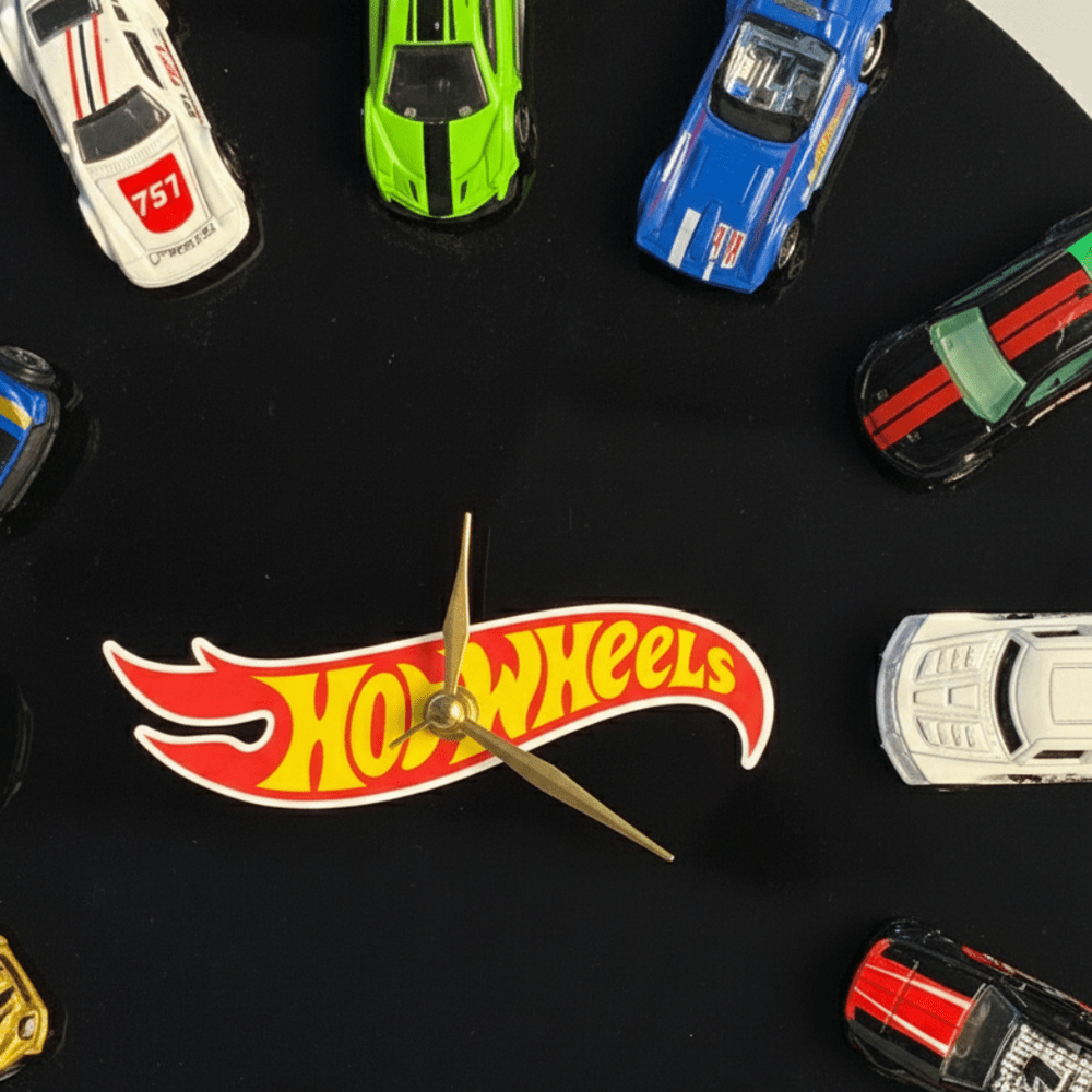 Hot Wheels Wall Clock - Things of Art