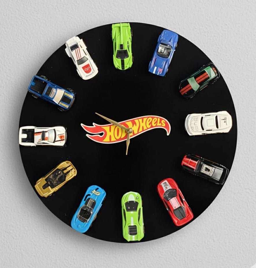 Hot Wheels Wall Clock - Things of Art