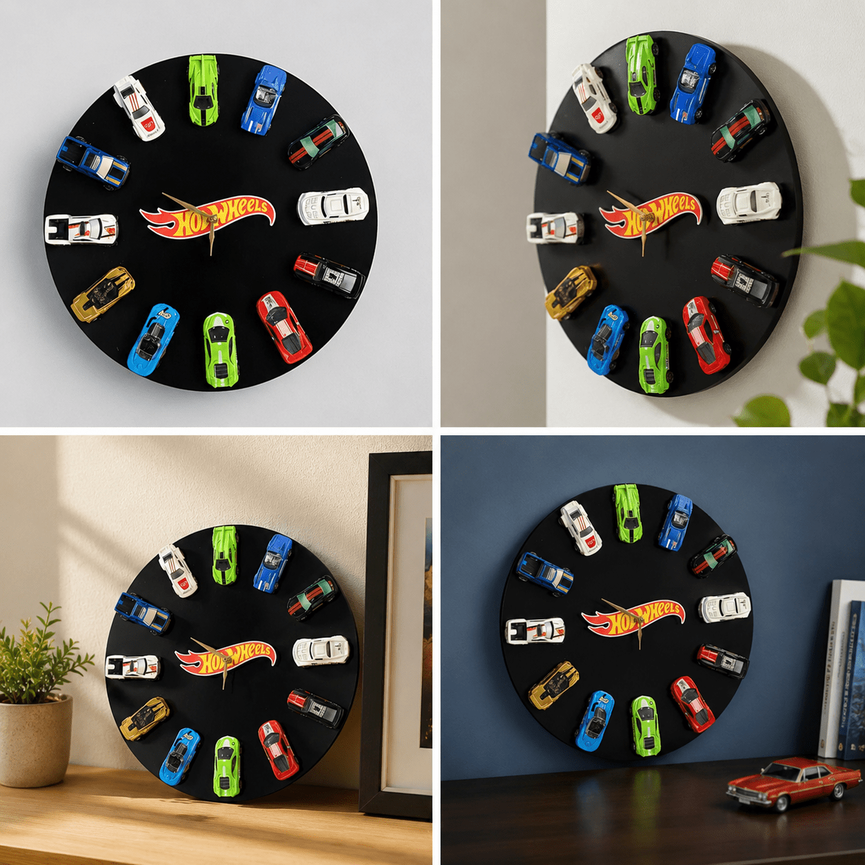 Hotwheels Wall Clock - Things of Art
