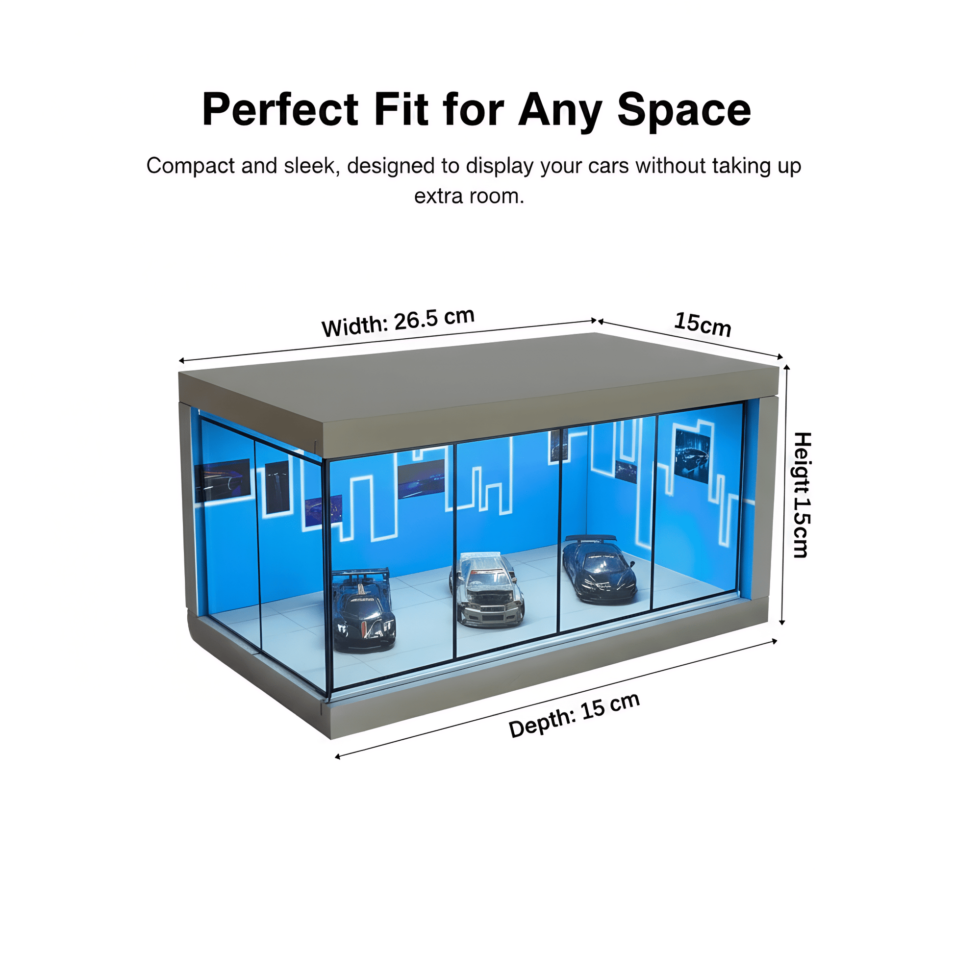 Luxury Miniature Car Showroom - Things of Art