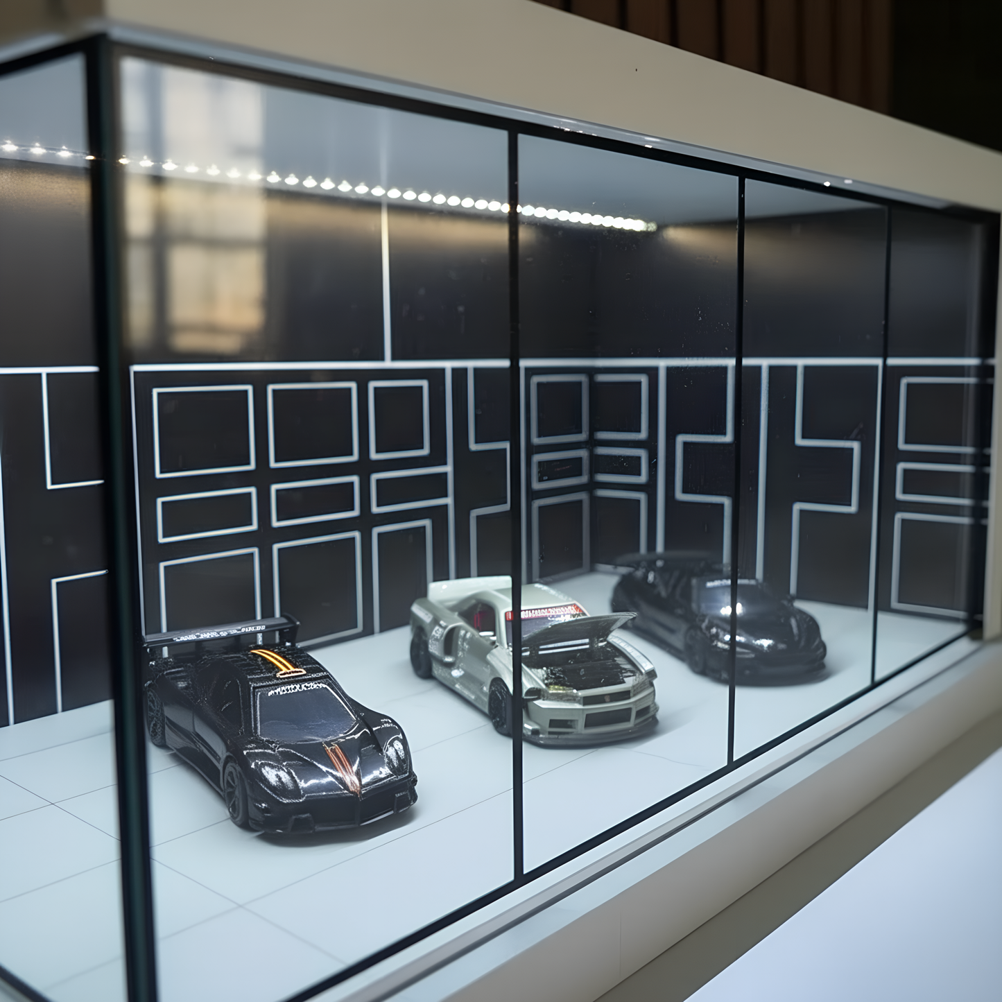Luxury Miniature Car Showroom