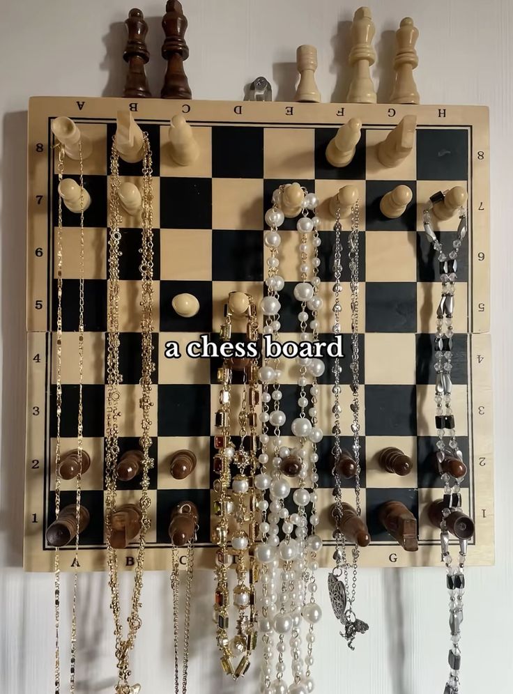 Chessboard Wall Organizer