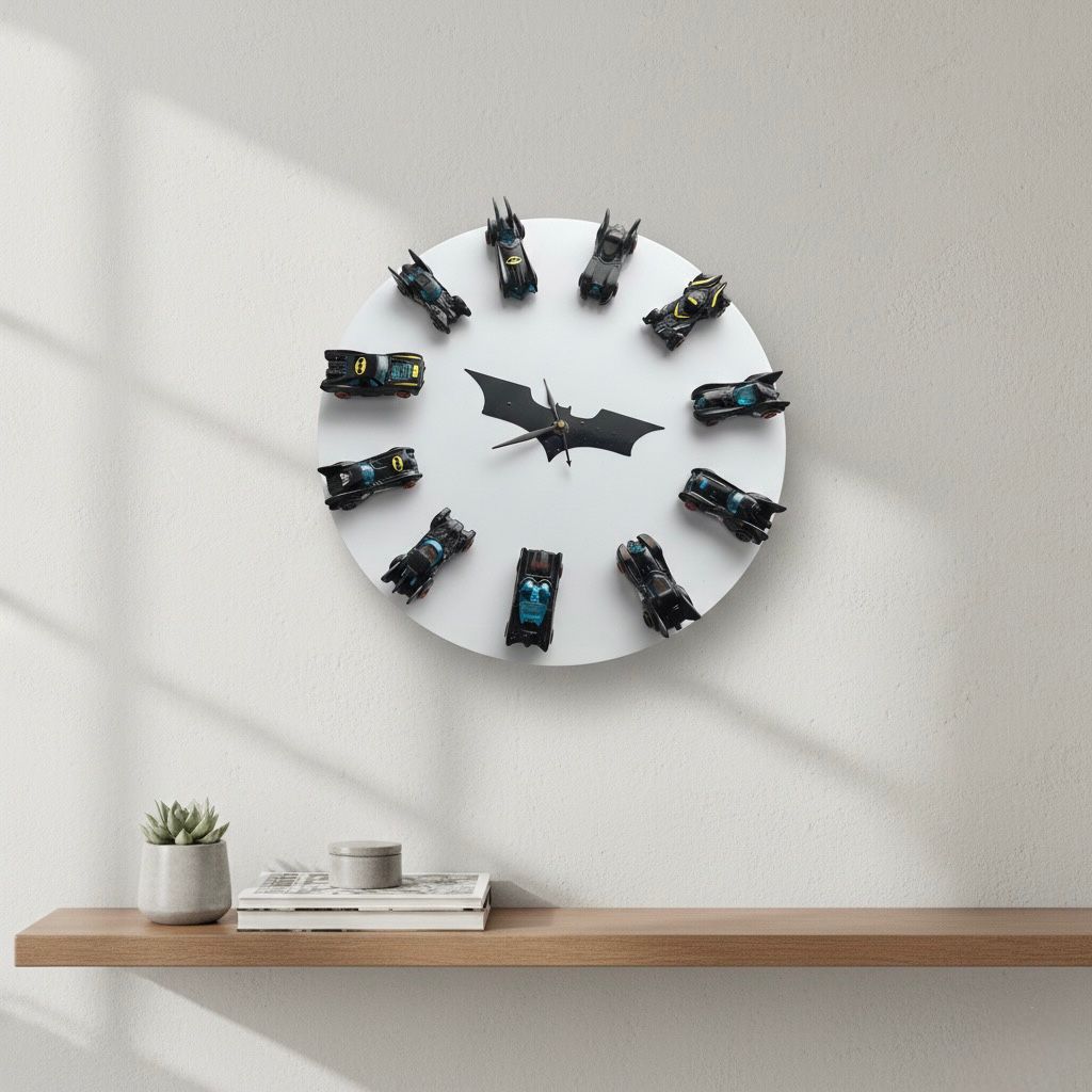 Batmobile Wall clock