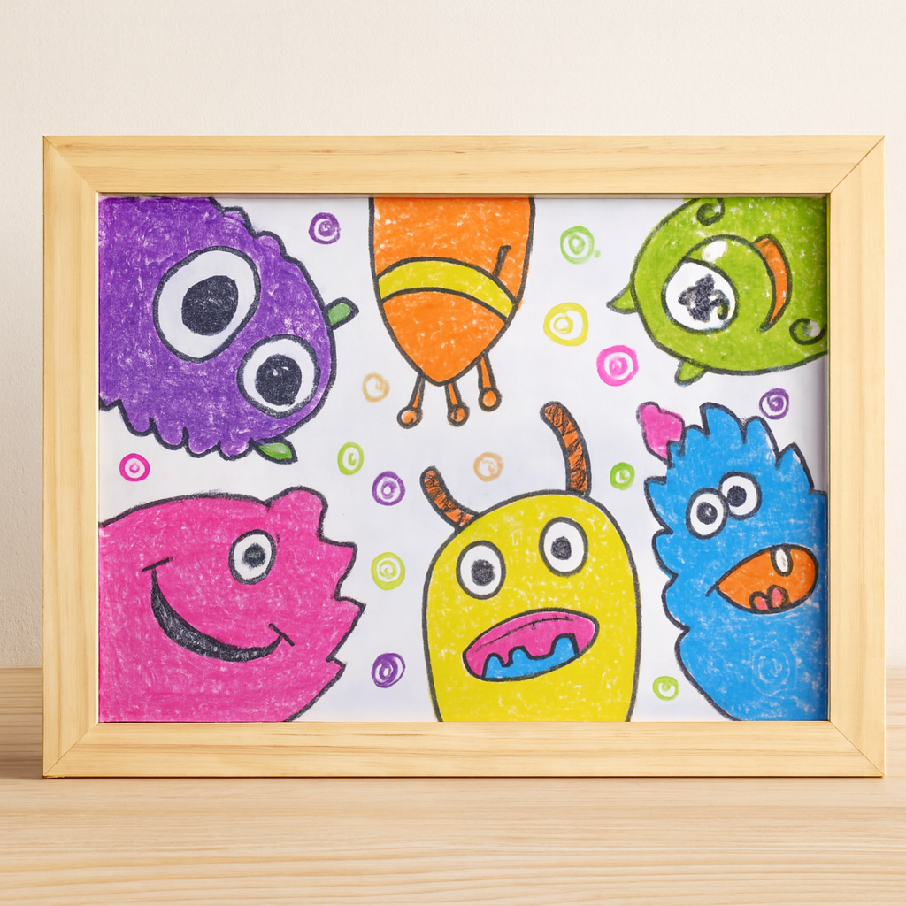Kids' Art Frame – Display & Storage