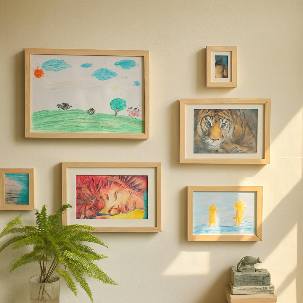 Kids' Art Frame – Display & Storage