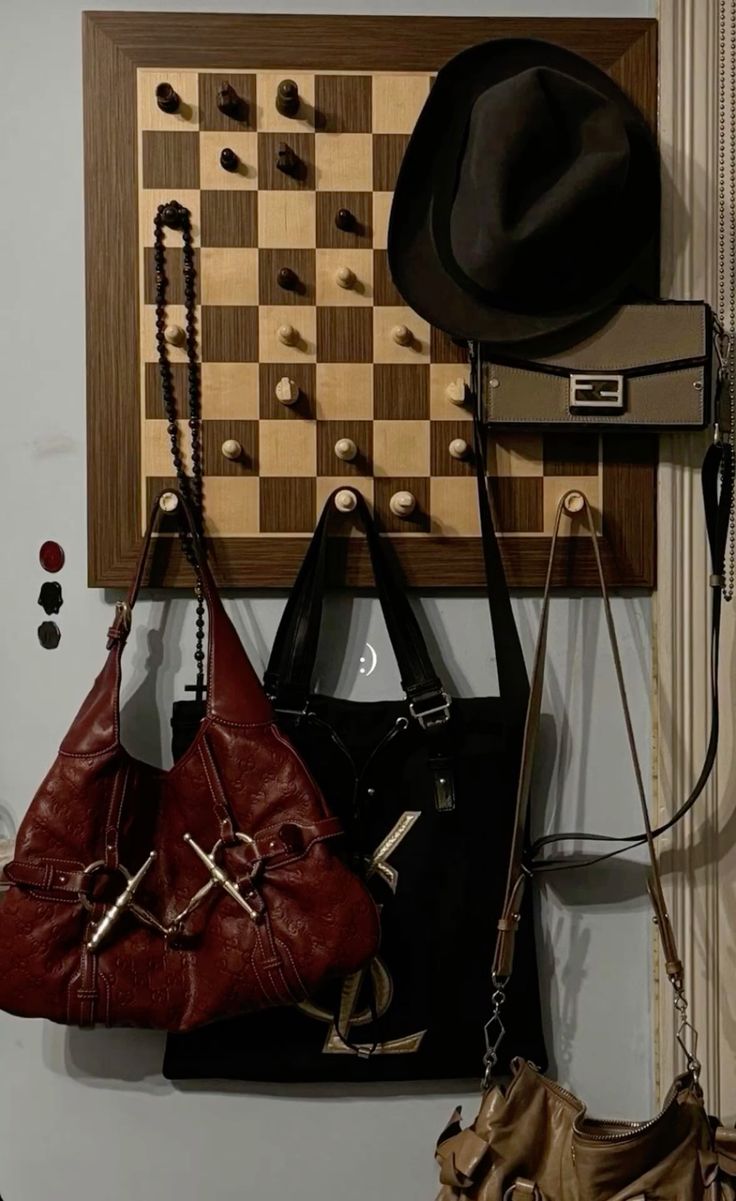 Chessboard Wall Organizer