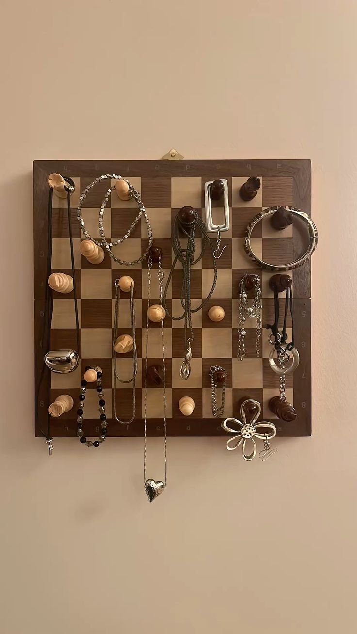Chessboard Wall Organizer