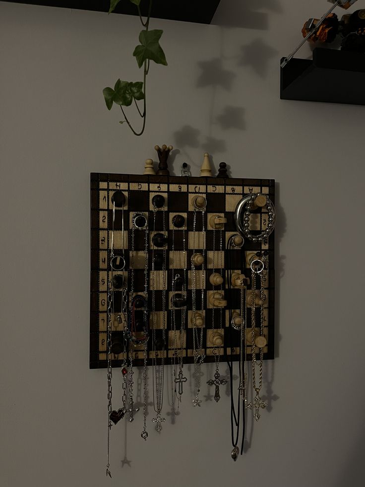 Chessboard Wall Organizer