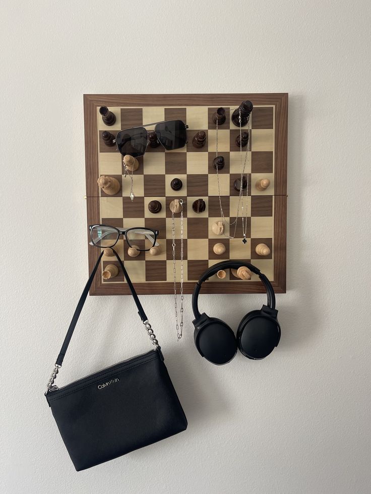 Chessboard Wall Organizer