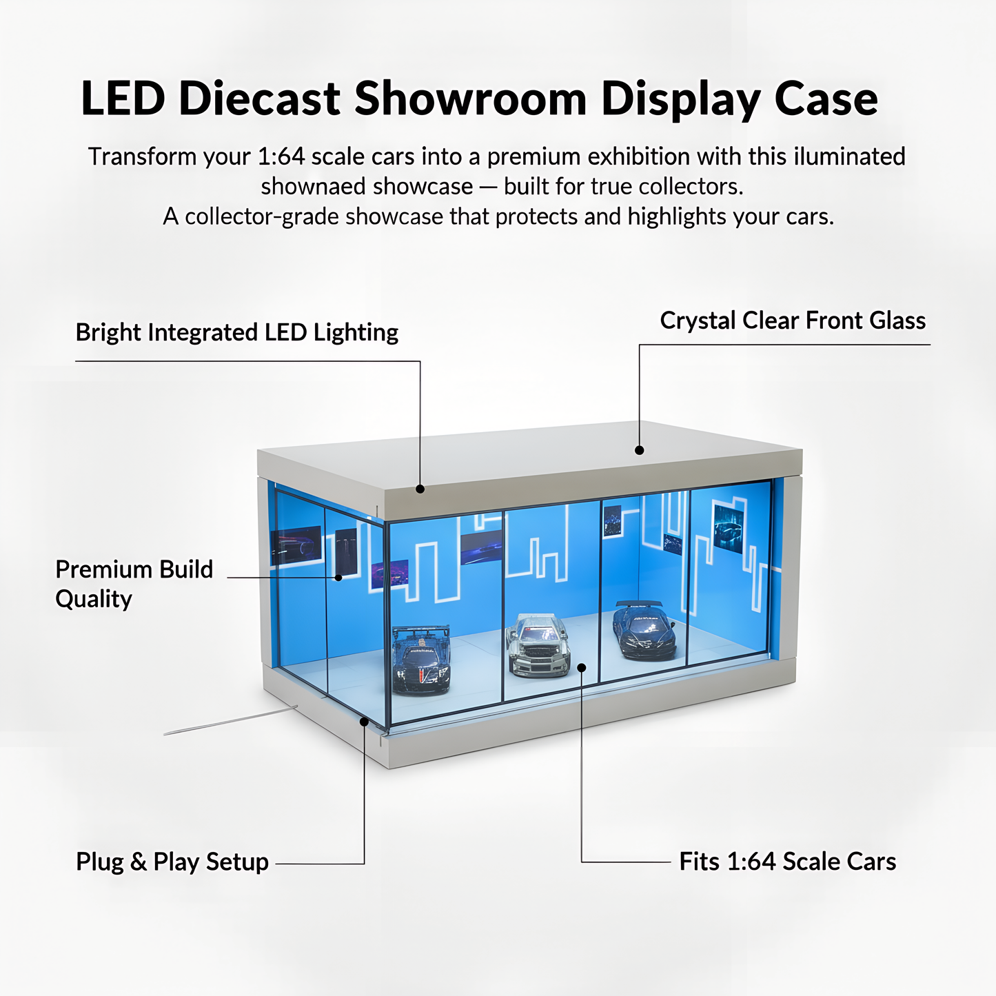 Luxury Miniature Car Showroom